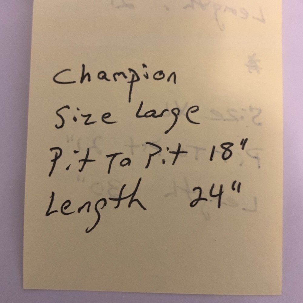 Champion C9 charcoal gray t shirt lg - Picture 5 of 5